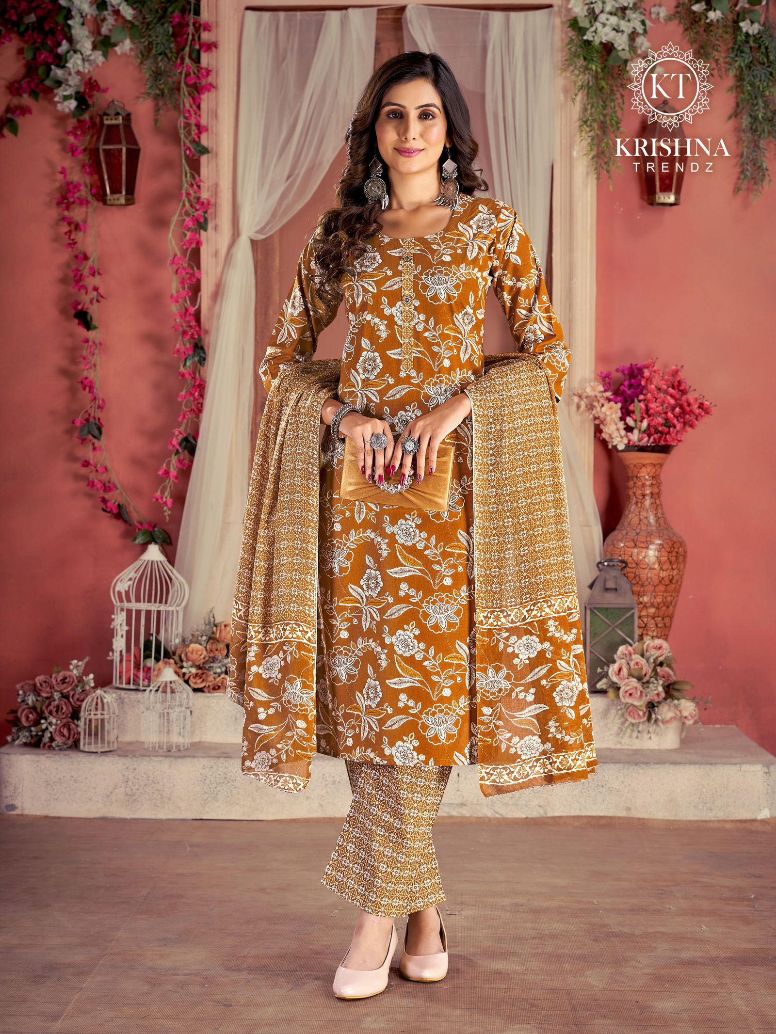 Summer Cotton Vol 1 Jaipuri Print Cotton Kurti With Bottom Dupatta Wholesale Shop In Surat